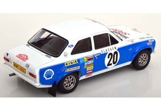 1/18 FORD Escort MKI RS 1600 N°20 Monte Carlo 1973