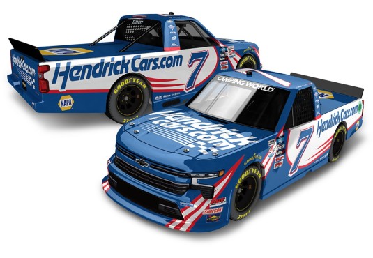 1/64 CHEVROLET Silverado N°7 Hendrickcars.com Nascar 2022