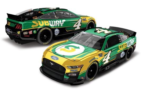 1/64 FORD Mustang N°4 Subway Nascar 2022