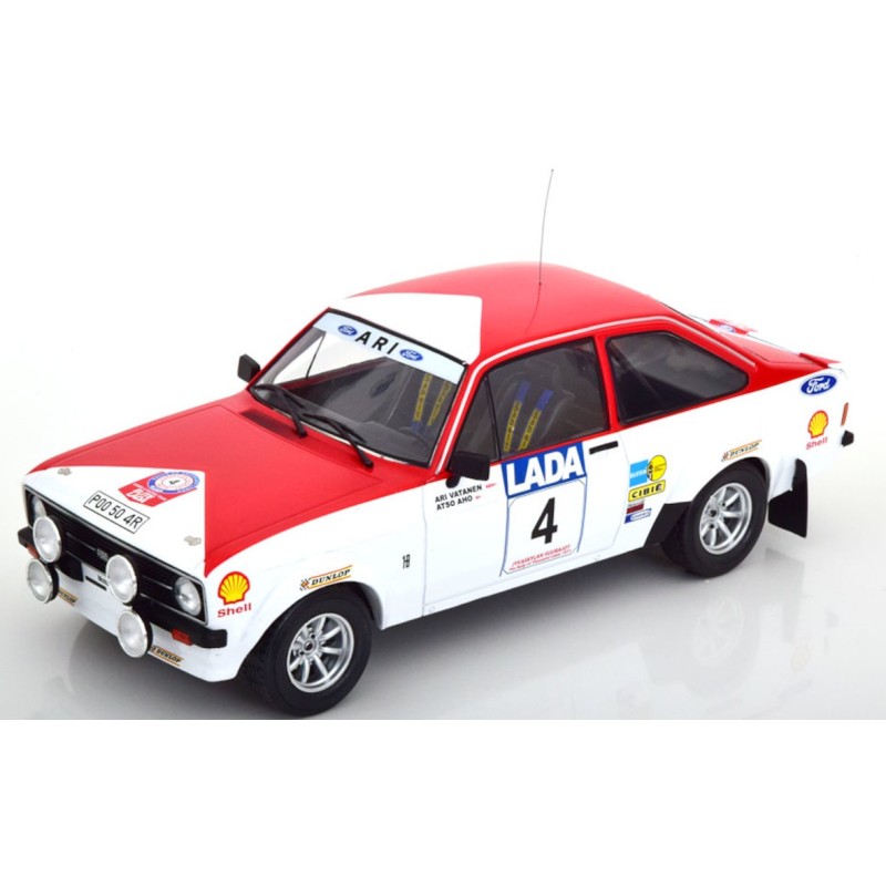 1/18 FORD Escort MKII RS 1800 N°4 Rallye 1000 Lakes 1977