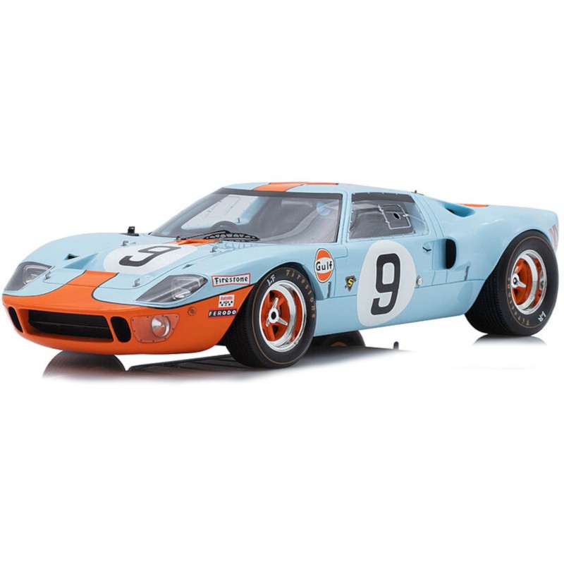 1/18 FORD GT 40 N°9 Le Mans 1968