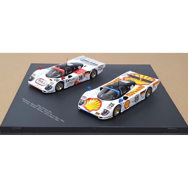 1/43 DAUER PORSCHE 962 N°36 et N°35 Le Mans 1994