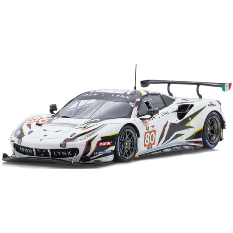 1/43 FERRARI 488 GTE IRON LYNX N°80 Le Mans 2022