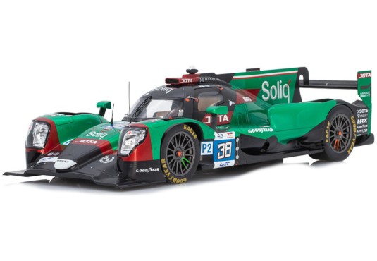 1/18  ORECA 07 Gibson N°38 Le Mans 2022 + Vitrine