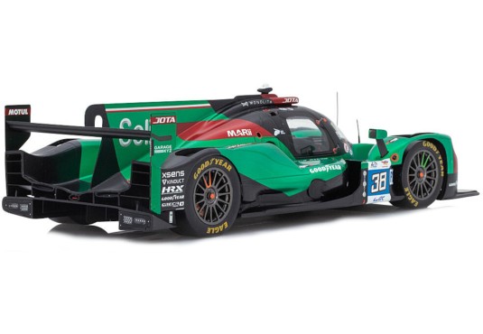 1/18  ORECA 07 Gibson N°38 Le Mans 2022 + Vitrine