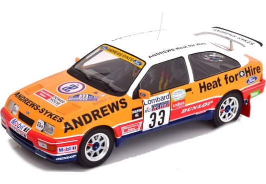 1/18 FORD Sierra RS Cosworth N°33 Rallye RAC Lombard 1989