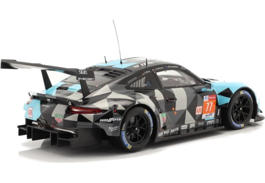 1/18 PORSCHE 911 RSR N°77 Le Mans 2018