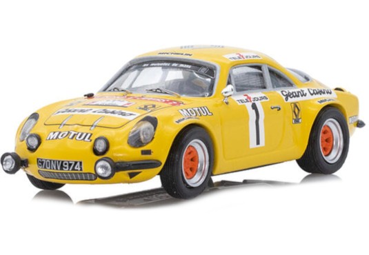 1/43 ALPINE A110 N°1 Tour de la Réunion 1979