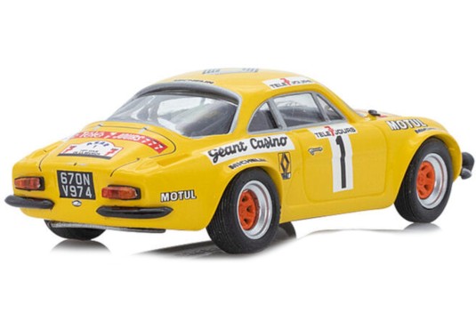 1/43 ALPINE A110 N°1 Tour de la Réunion 1979