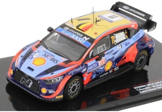 1/43 HYUNDAI I20 N°11 Rallye Finlande 2022