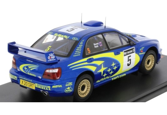 1/24 SUBARU Impreza S7 WRC N°5 Rallye Grande Bretagne 2021