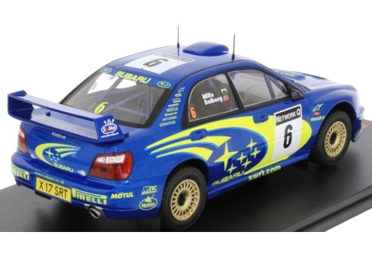 1/24 SUBARU Impreza S7 WRC N°6 Rallye Grande Bretagne 2021