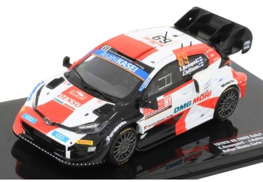 1/43 TOYOTA GR Yaris Rally1 N°69 Monte Carlo 2022