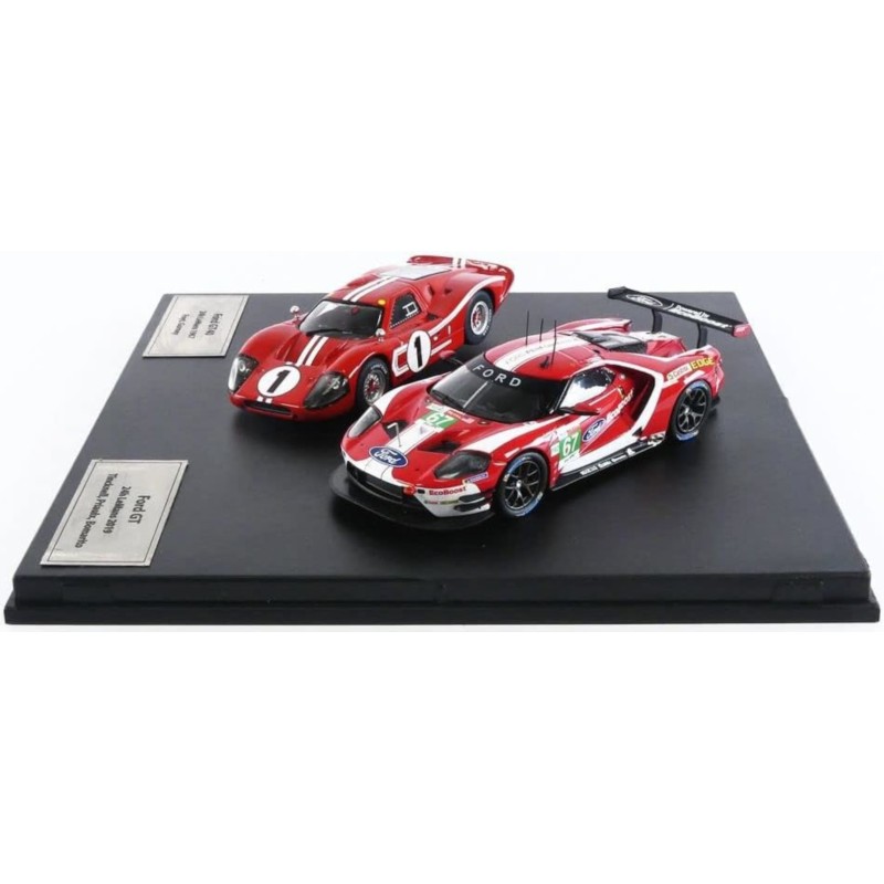 1/43 FORD GT40 N°1 Le Mans 1967 + FORD GT N°67 Le Mans 2019