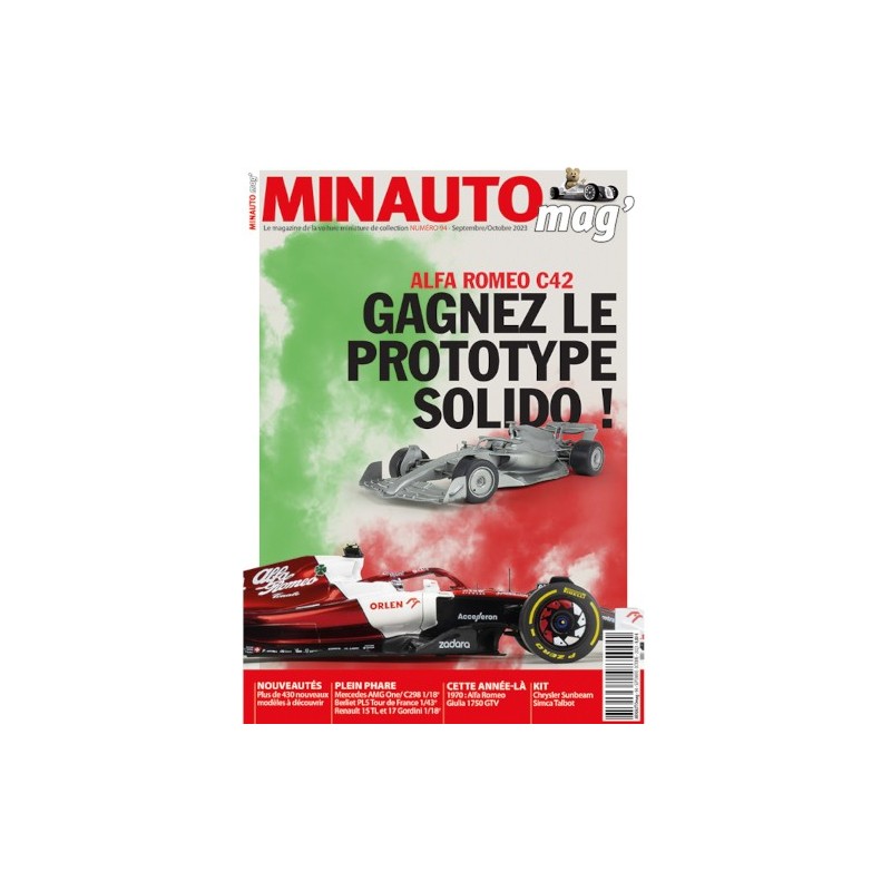 MAGAZINE MINAUTO N°94 Septembre - Octobre 2023