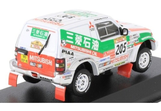 1/43 MITSUBISHI Pajero N°205 Rallye Dakar 1997