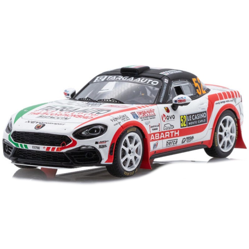 1/43 ABARTH 124 Rally N°52 Monte Carlo 2022