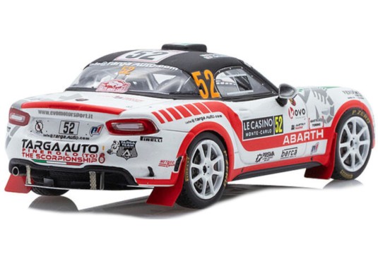 1/43 ABARTH 124 Rally N°52 Monte Carlo 2022
