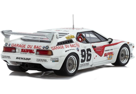 1/43 BMW M1 N°96 Le Mans 1980