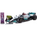 1/43 MERCEDES AMG Petronas N°63 Grand Prix Brésil 2022 + Pit Board