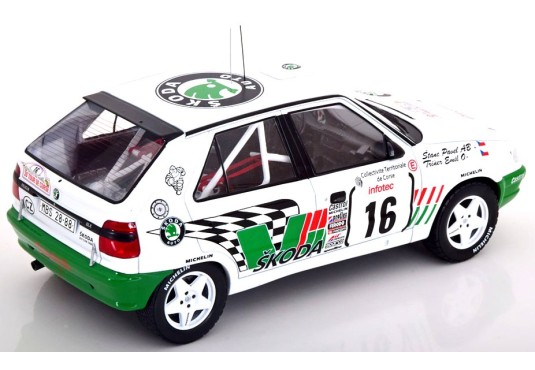 1/18 SKODA Felicia Kit Car N°16 Tour de Corse 1995