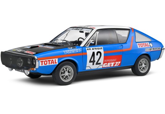 1/18 RENAULT 17 N°42 Rallye Abidjan Nice 1976