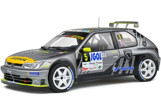 1/18 PEUGEOT 306 Maxi N°5 Rallye Mont Blanc 2021