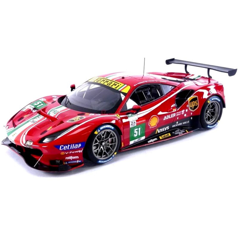 1/18 FERRARI 488 GTE N°51 Le Mans 2021