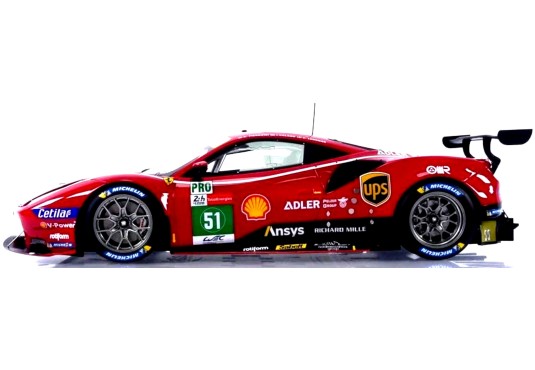 1/18 FERRARI 488 GTE N°51 Le Mans 2021