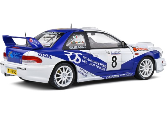 1/18 SUBARU Impreza S5 WRC 99 N°8 Rallye Azimut di Monza 2000