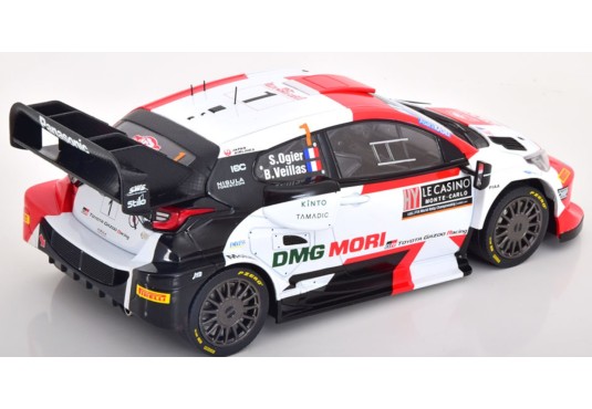1/18 TOYOTA GR Yaris Rally1 N°1 Monte Carlo 2022