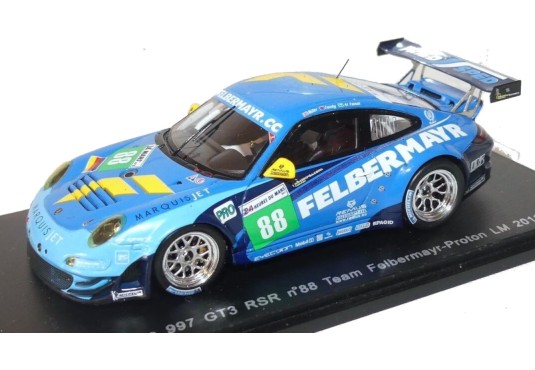 1/43 PORSCHE 997 GT3 RSR N°88 Le Mans 2011