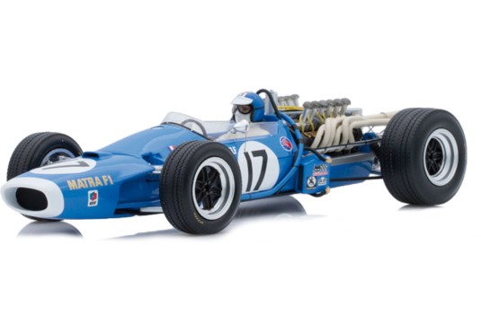 1/18 MATRA MS11 N°17 Grand Prix Hollande 1968 + Vitrine