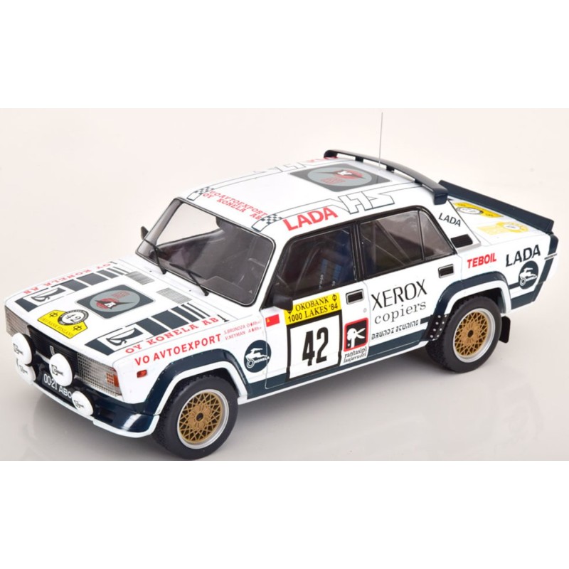 1/18 LADA 2105 VFTS N°42 Rallye 1000 Lakes 1984