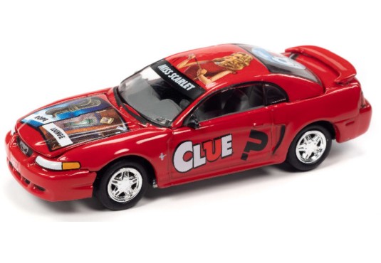 1/64 FORD Mustang 2000 Clue The Classic Mytery Game