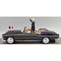 1/18 CITROEN 15-6 H Landaulet Chapron 1956 + Personnage Charles de Gaulle + Chauffeur