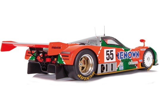 1/18 MAZDA 787B N°55 Le Mans 1991 + Vitrine