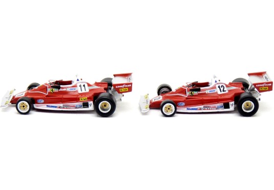 1/87 FIAT 691 T Transporteur FERRARI + 2 Ferrari 312 T2 F1 + 6 Personnages