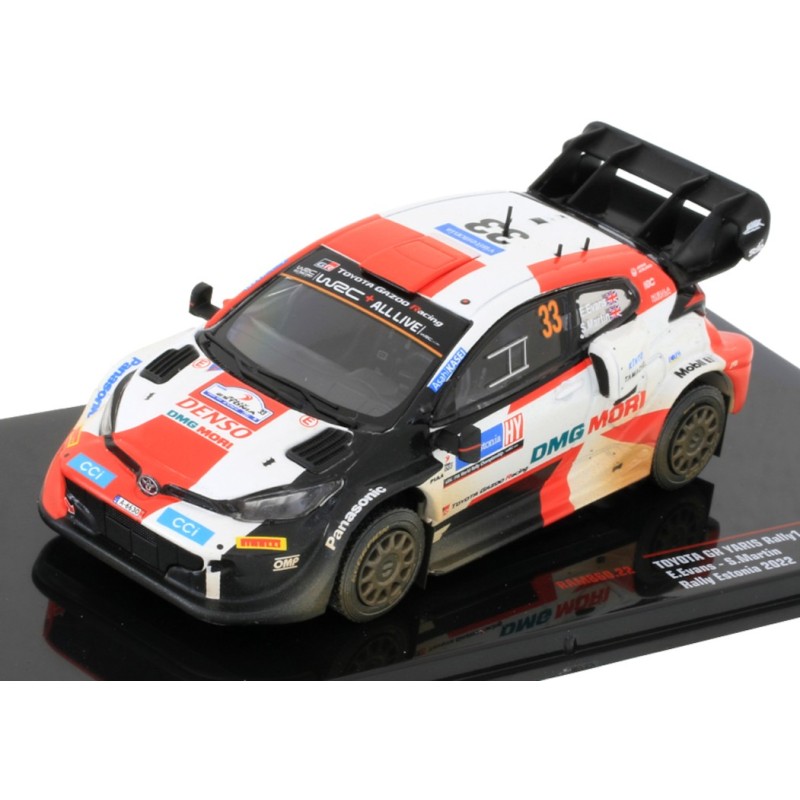 1/43 TOYOTA Yaris GR N°33 Rallye Estonie 2022