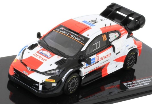 1/43 TOYOTA Yaris GR N°18 Rallye Estonie 2022