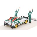 1/43 LANCIA Stratos HF N°1 Monte Carlo 1977 + 2 Pilotes
