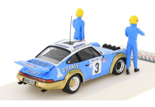 1/43 PORSCHE 911 Carrera RS N°3 Monte Carlo 1978 + 2 Pilotes