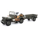 1/43 JEEP Willys + Remorque 1944