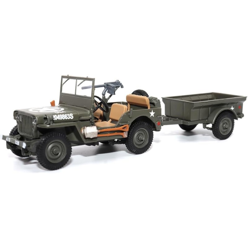 1/43 JEEP Willys + Remorque 1944
