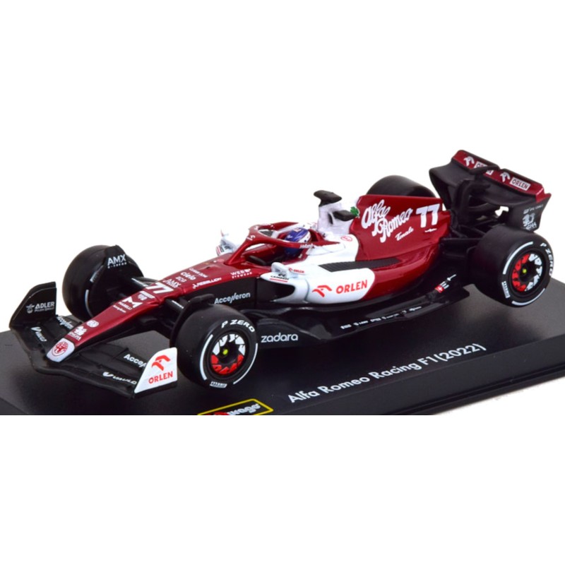 1/43 ALFA ROMEO C42 N°77 F1 Grand Prix 2022