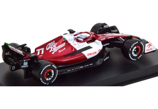 1/43 ALFA ROMEO C42 N°77 F1 Grand Prix 2022