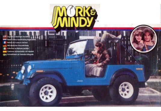 1/43 JEEP CJ-5 1972 " Mork & Mindy "