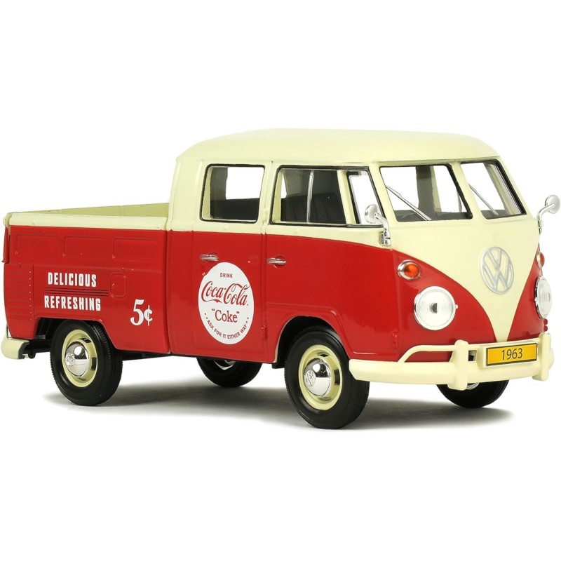 1/24 VOLKSWAGEN Combi T1 Pick Up + Frigo Coca Cola 1963