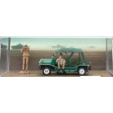 1/43 MINI Moke + 2 Personnages militaire 1964