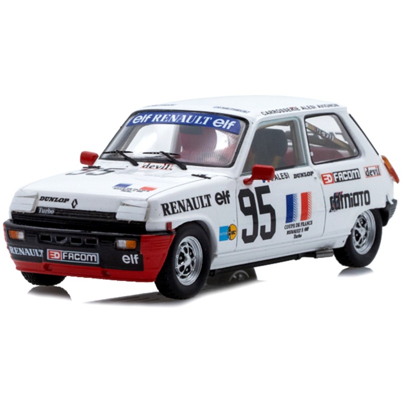 1/43 RENAULT 5 Alpine Turbo N°95 Magny Cours 1983